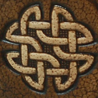 Lederwelten Keltischer Knoten Würfelbecher