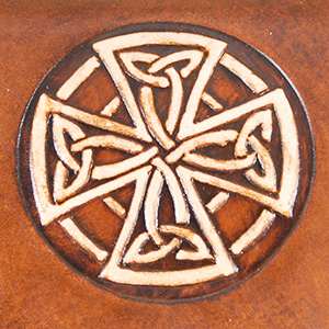 Lederwelten keltisches Kreuz Gürteltaschen